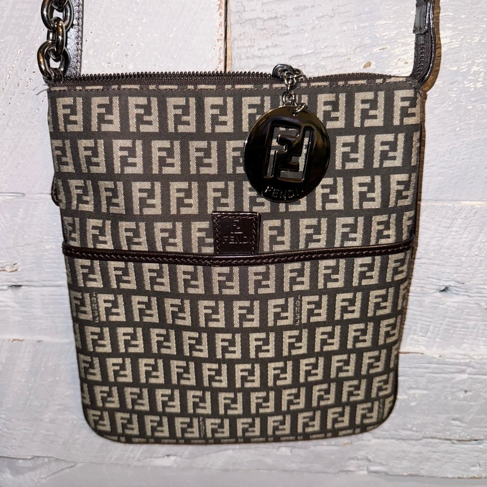 Authentic Fendi crossbody and wallet
